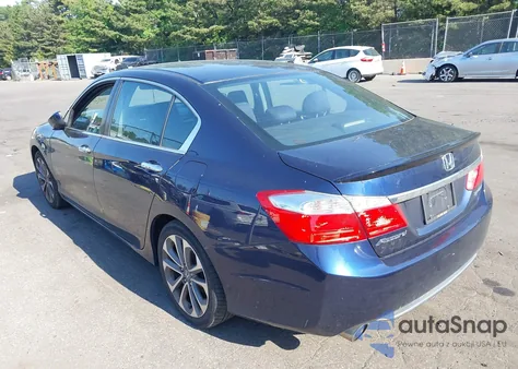 2015 Honda Accord Sport from USA, damaged, VIN 1HGCR2F51FA041324